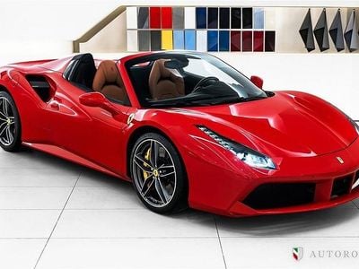 Begagnad Ferrari 488 670 HK (492 kW) 2019 Röd Cab
