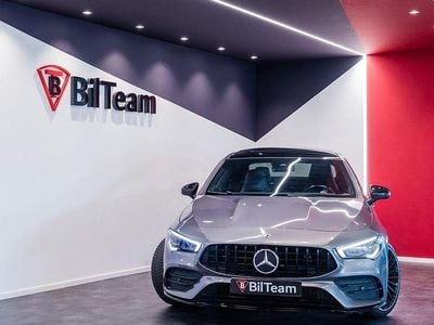 Mörkgrå Begagnad 2019 Mercedes CLA200 AMG Sportkupé | 289 900 kr (Marknadspris)