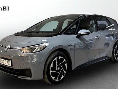 Begagnad VW ID.3 Pro 150 kW (204 HK) 2020 Grå Halvkombi