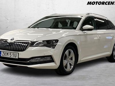 begagnad Skoda Superb iV Kombi 1.4 Dragpaket