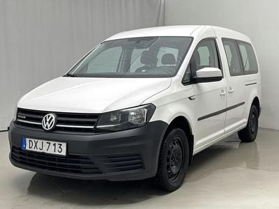 Vit Begagnad 2016 VW Caddy Maxi Life Life Minibuss | 69 000 kr (Superpris)