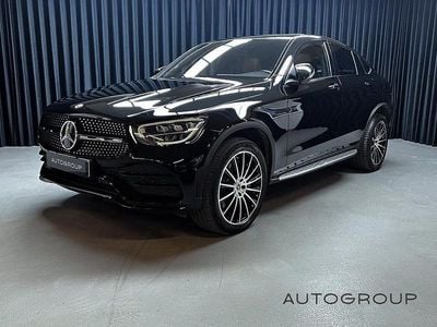 Svart Begagnad 2022 Mercedes GLC300e Premium Plus Sportkupé | 519 000 kr (Marknadspris)