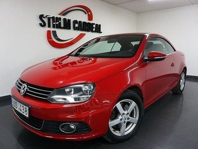 Begagnad VW Eos S 140 HK (102 kW) 2011 Röd Cab