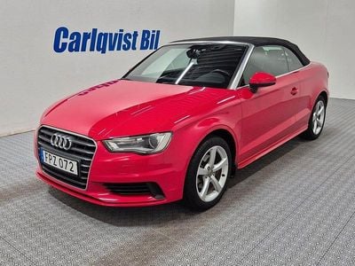 Begagnad Audi A3 125 HK (91 kW) 2015 Röd Cab