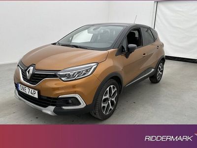 begagnad Renault Captur 0.9 TCe Intens Navi Sensorer BT Välserv 2020, Halvkombi