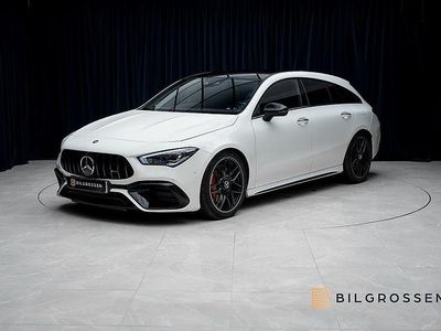 Vit Begagnad 2021 Mercedes CLA45 AMG Shooting Brake AMG Kombi | 519 900 kr