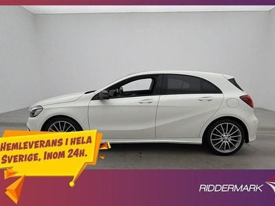Vit Begagnad 2018 Mercedes A200 AMG Halvkombi | 204 900 kr