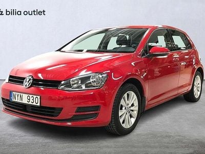 Röd Begagnad 2013 VW Golf VII Halvkombi | 94 900 kr (Marknadspris)