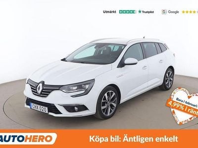 Vit Begagnad 2018 Renault Mégane IV Bose Edition Kombi | 157 000 kr (Marknadspris)