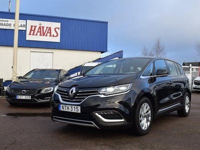 Svart Begagnad 2015 Renault Espace Minibuss | 99 900 kr (Marknadspris)