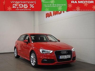 Röd Begagnad 2016 Audi A3 Sportback S-Line Halvkombi | 149 900 kr (Bra pris)
