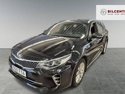Svart Begagnad 2016 Kia Optima GT-Line Kombi | 134 900 kr (Marknadspris)