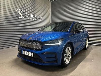 Blå Begagnad 2023 Skoda Enyaq iV RS SUV | 344 500 kr (Bra pris)