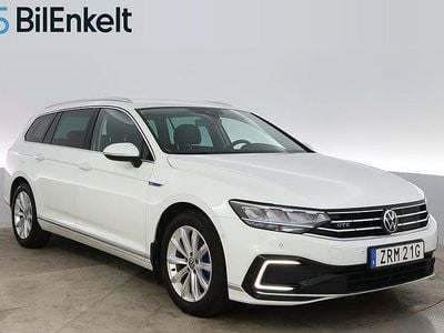 Vit Begagnad 2021 VW Passat GTE Kombi | 244 800 kr (Marknadspris)