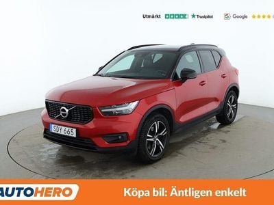 Begagnad Volvo XC40 R-Design 192 HK (141 kW) 2018 Röd SUV