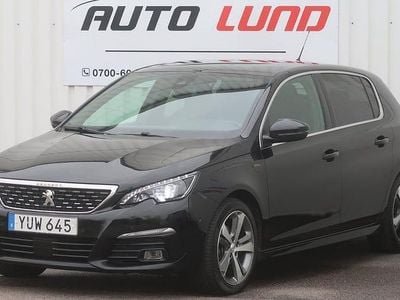 Begagnad Peugeot 308 GT 131 HK (96 kW) 2018 Svart Halvkombi