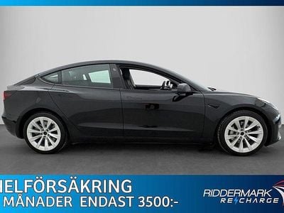Svart Begagnad 2022 Tesla Model 3 Long Range AWD Sedan | 369 700 kr (Lite dyr)