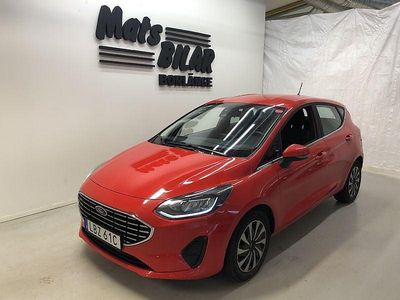 Begagnad Ford Fiesta 125 HK (91 kW) 2022 Röd Halvkombi