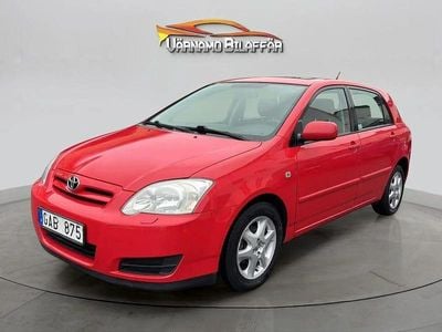 Röd Begagnad 2006 Toyota Corolla Halvkombi | 39 500 kr (Lite dyr)
