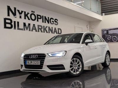Begagnad Audi A3 Attraction 150 HK (110 kW) 2016 Vit Sedan