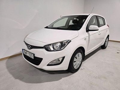 Begagnad Hyundai i20 Select 85 HK (62 kW) 2015 Vit Kombi