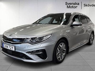 Grå Begagnad 2019 Kia Optima Plus Kombi | 194 200 kr (Marknadspris)
