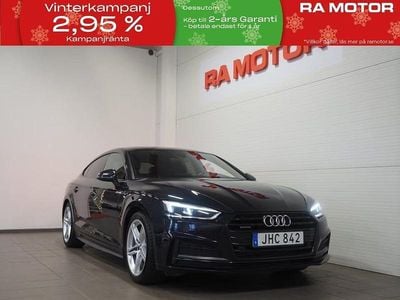 Blå Begagnad 2018 Audi A5 Sportback S-Line Halvkombi | 259 900 kr (Bra pris)