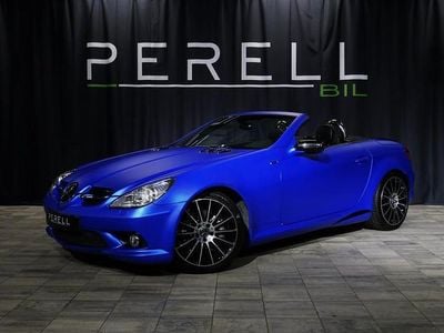 Begagnad Mercedes SLK350 AMG line 272 HK (200 kW) 2004 Blå Cab