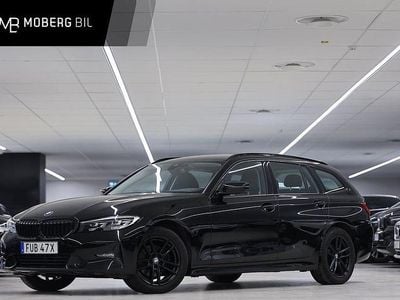 Svart Begagnad 2020 BMW 320 Sport Line Kombi | 289 900 kr (Marknadspris)