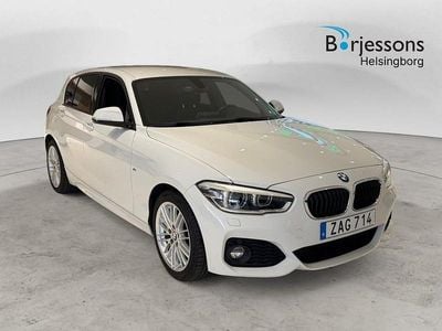 Begagnad BMW 118 M Sport 137 HK (100 kW) 2018 Vit Halvkombi