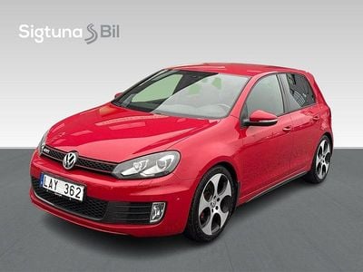 Röd Begagnad 2010 VW Golf VI GTI Halvkombi | 139 900 kr (Marknadspris)