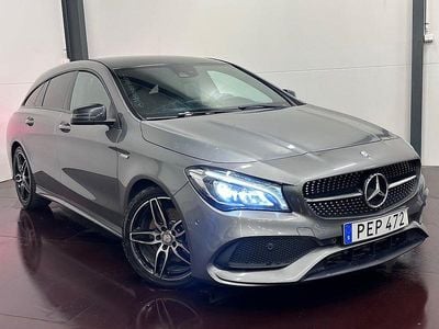 Begagnad Mercedes CLA220 AMG 177 HK (130 kW) 2016 Mörkgrå Sedan