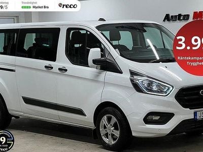 Vit Begagnad 2021 Ford Transit Custom Kombi | 329 900 kr (Dyr)