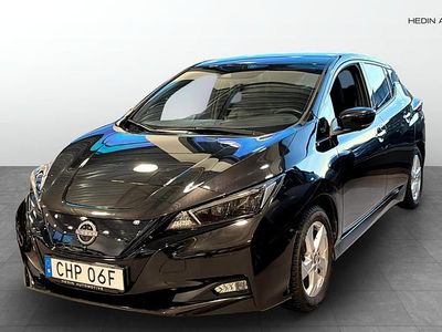 Svart Begagnad 2023 Nissan Leaf Tekna Halvkombi | 194 400 kr (Marknadspris)