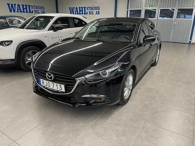 Begagnad Mazda 3 Vision 120 HK (88 kW) 2017 Svart Halvkombi