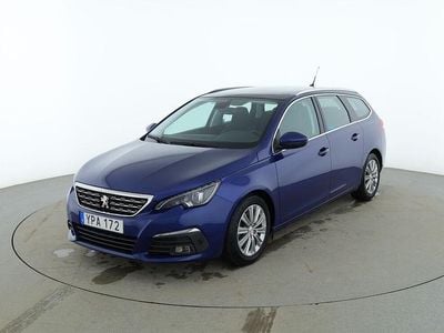 Begagnad Peugeot 308 Allure 120 HK (88 kW) 2017 Blå Kombi