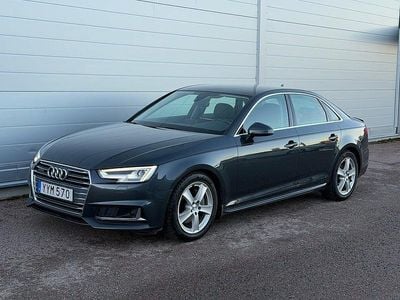 Grå Begagnad 2018 Audi A4 Sport Sedan | 209 000 kr (Marknadspris)