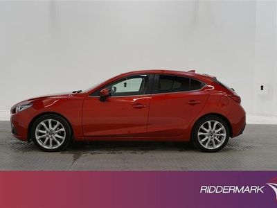 begagnad Mazda 3 32.2 DE Välservad Optimum Bose Navi M-Värm Drag 2016, Halvkombi