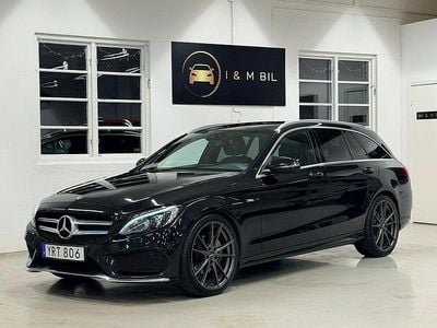 Svart Begagnad 2017 Mercedes C220 AMG Kombi | 229 900 kr (Lite dyr)
