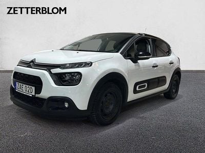 Vit Begagnad 2021 Citroën C3 Shine Halvkombi | 129 900 kr (Marknadspris)