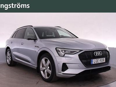 Begagnad Audi e-tron Design 300 kW (408 HK) 2019 Silver SUV