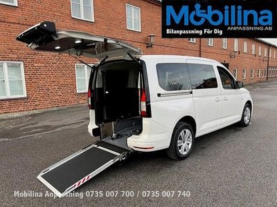 Ny VW Caddy 122 HK (89 kW) 2025 Vit Minibuss