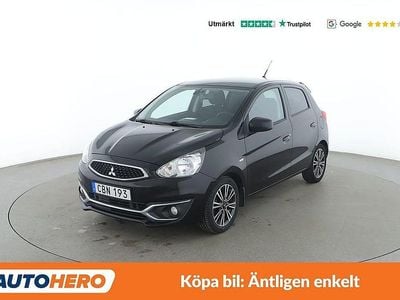 Svart Begagnad 2016 Mitsubishi Space Star Kombi | 67 000 kr (Bra pris)