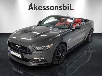 Begagnad Ford Mustang GT Convertible 422 HK (310 kW) 2018 Mgrå Cab