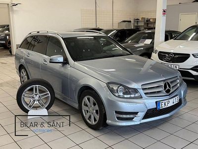 Begagnad Mercedes C220 Avantgarde 170 HK (125 kW) 2012 Silver Kombi