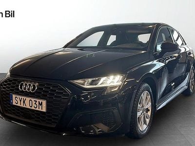 Begagnad Audi A3 Sportback Proline 150 HK (110 kW) 2022 Svart Halvkombi
