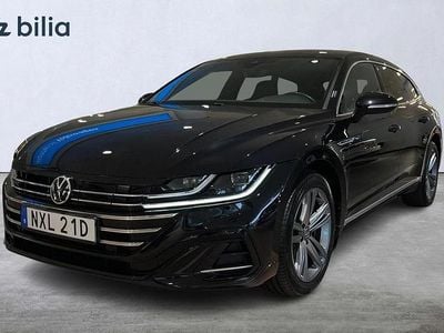 Svart (deep black pearl) Begagnad 2021 VW Arteon R-line Kombi | 274 900 kr (Bra pris)