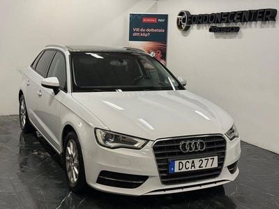 Begagnad Audi A3 Sportback Attraction 105 HK (77 kW) 2013 Vit Halvkombi