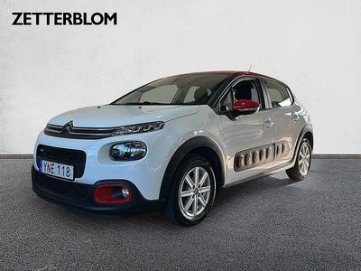 Vit Begagnad 2017 Citroën C3 Halvkombi | 99 000 kr (Dyr)