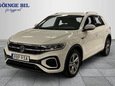 Vit Begagnad 2022 VW T-Roc R-line SUV | 349 000 kr (Marknadspris)